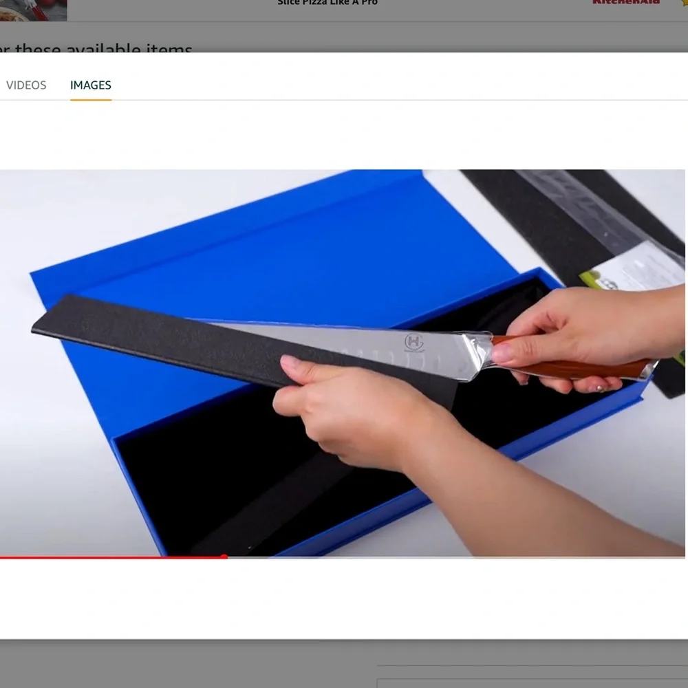 2/$150 Hayport Goods Full Tang High Carbon Stainless Steel Carving Knife +Sheath